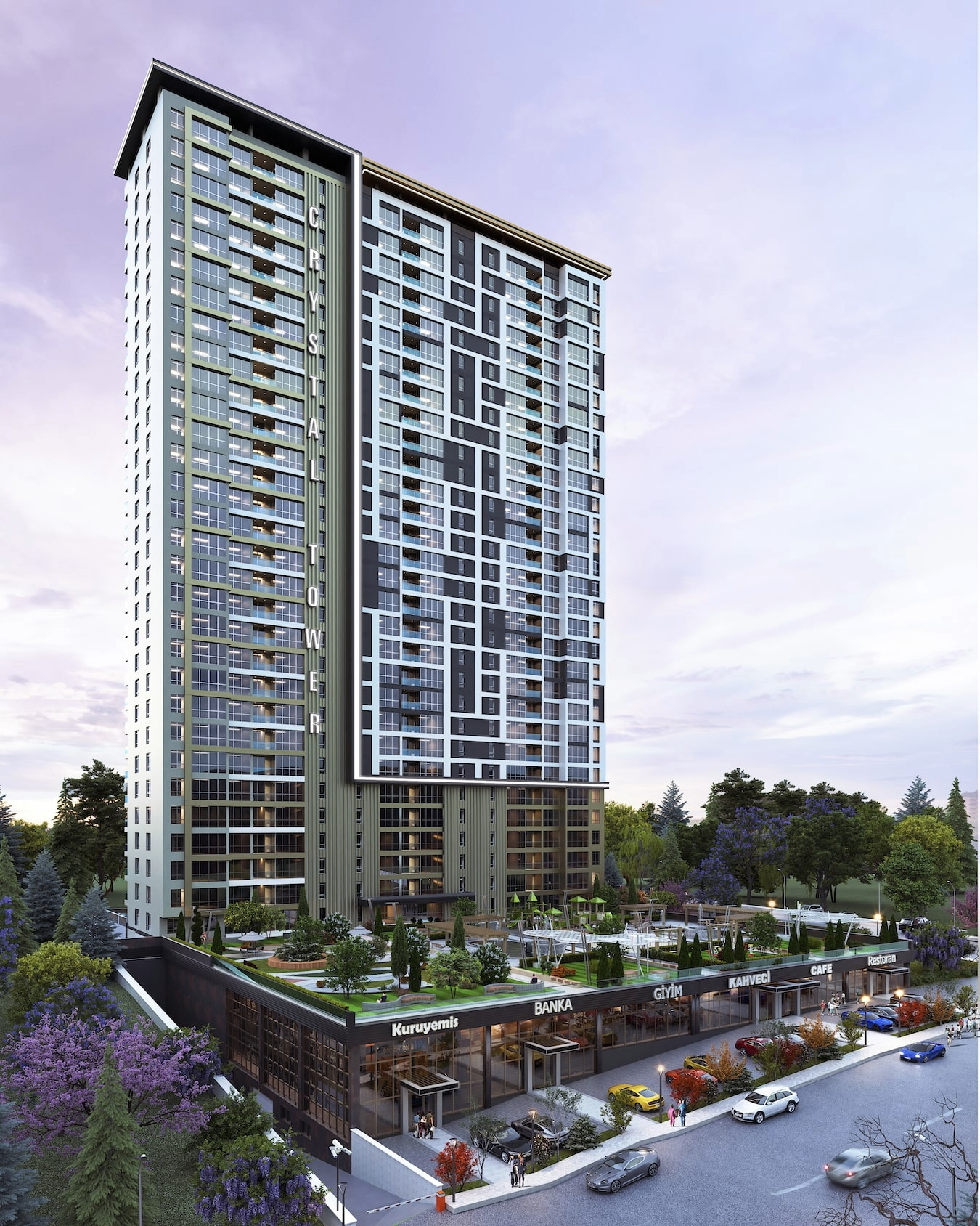 Crystal Tower Vadi — Çankaya Ankara — proje görseli